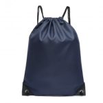 S2020 – Kono Polyester Drawstring Backpack – Navy