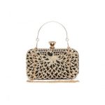 S2227 – Miss Lulu Sparkling Classical Women Clutch Purse Evening Bag – Black